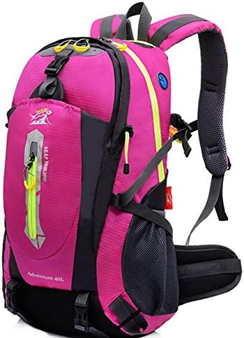 Nylon backpacks backpack 40 l light travel outdoor backpack/neutral by both women and men , pink