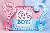 Daniu Baby Backdrop for Photography Boys or Girls Paty Background Gender Reveal Party Backdrop Baby Shower Decoration Photo Booth Supplies Studio Props Vinyl 7x5ft