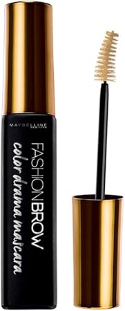 Amazon メイベリン アイブロウ ファッションブロウ カラードラマ マスカラ Gb ゴールドブラウン お湯で落ちる メイベリン ビューティー 通販