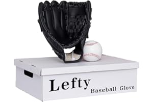 Urby Left Handed Baseball Glove, Left Handed T Ball Glove for Lefty, Left Hand Throw Only. T-Ball & Youth Baseball Gloves.
