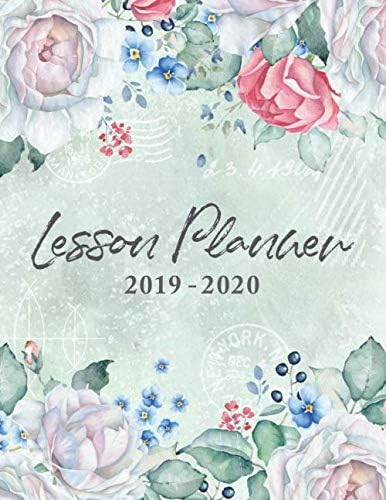 Lesson Planner 2019-2020: Teacher Lesson Plan Book Paperback – 22 Aug 2019