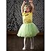 My Lello Black Little Girls Tutu 3-Layer Ballerina (10 mo - 3T)