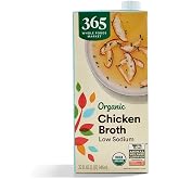 365 by Whole Foods Market, Organic Low Sodium Chicken Broth, 32 Fl Oz