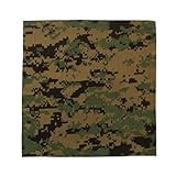 Digital Woodland Camouflage Bandana (22