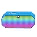 Ecandy Portable Wireless Bluetooth Speaker with Led, Built-in Microphone and Rechargeable battery for iPhone 6 Plus, iPad, Samsung Galaxy S5 S4, other Smartphones Tablets, Laptops, MP3 Players and other Bluetooth Enable Devices-Blue