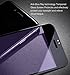 TOZO for iPhone 7 Plus Screen Protector [Anti Blue-Ray] 3D Glass [ 3D Full Frame ] Technology Premium Tempered 9H Hardness 2.5D PET [Soft Edge Hybrid] Perfect Fit Screen 5.5 Black