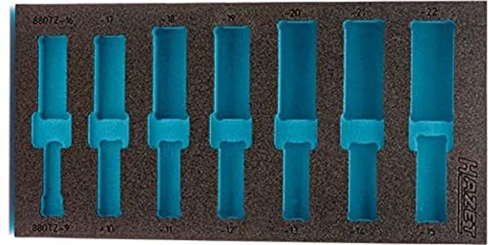 HAZET 163-259L 2-Component Soft Foam Insert - Multi-Colour