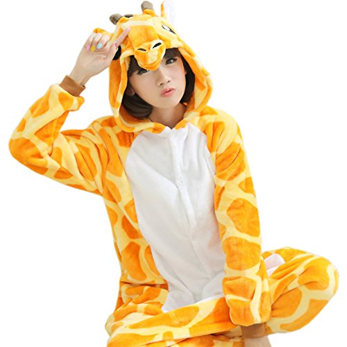BellyAnna Boutique Unisex Adult Pajamas - Plush One Piece Cosplay Animal Costume