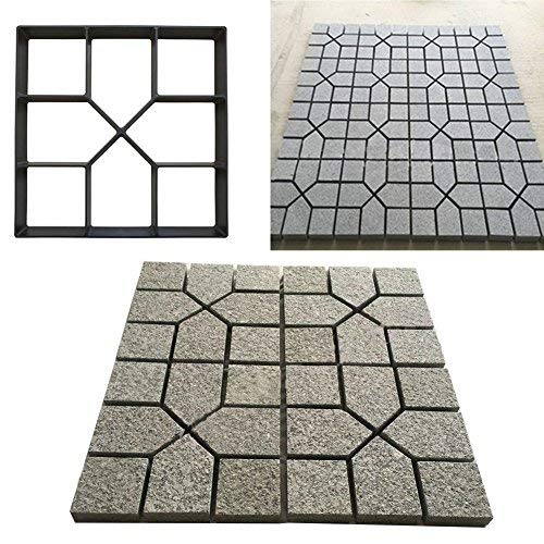Agyvvt Path Maker Mould Paving DIY Lawn Concrete Paving Garden Path