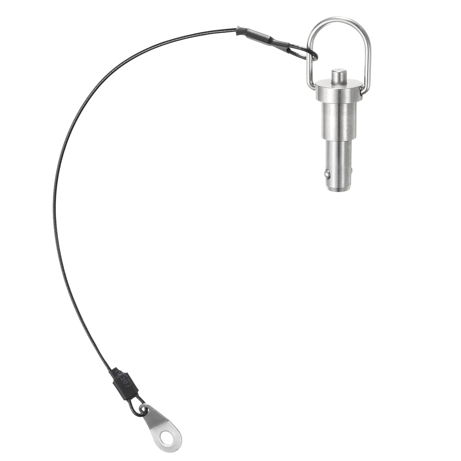 DTGN 10mmx10mm(DxL) Quick Release Pin - Good for Quickly Connecting and Hooking Up Components - 304 Stainless Steel Ball Locking Pins with Push Button - Silver