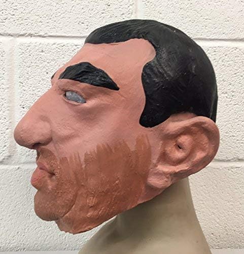 The Rubber Plantation TM 619219291996 Looking for Eric Cantona Mask Footballer Fancy dress Costume Halloween Latex Full Head Football Match