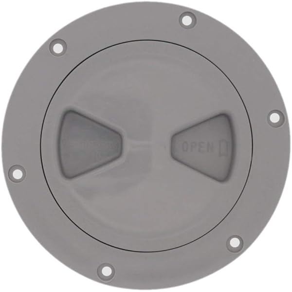 thumbnail image 2 of Motoforti 5" Boat Inspection Deck Plate Hatch Marine Hatch Deck Plate Black Long Lasting 2 of 10