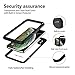 ORDTBY iPhone Xs Max Waterproof Case, Underwater Full Sealed IP68 Certified Cover Waterproof Snowproof Shockproof and Dustproof with Built-in Screen Protector for iPhone Xs Max (Clear)