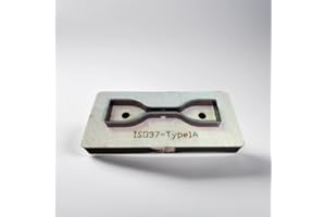 HPYTOOL Dumb-Bell Shape Dies Cutter for ASTM/ISO/JIS Standards for Rubber/Vulcanized/thermoplastic/Film Specimen Test utilizing Tensile Tear Stress Testing Machine (ISO37-Type-1A)