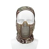 Balaclava Mesh Mask Ninja Style Headgear with Full