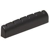 Black TUSQ XL by Graph Tech Line 6 style Flat bot Nut 41x 3 PT-5041-00