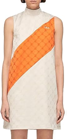orange fila dress