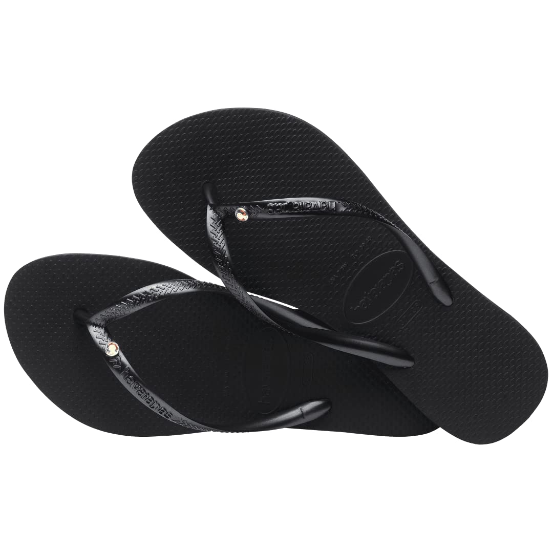 Havaianas Women's Slim Crystal Flip Flops