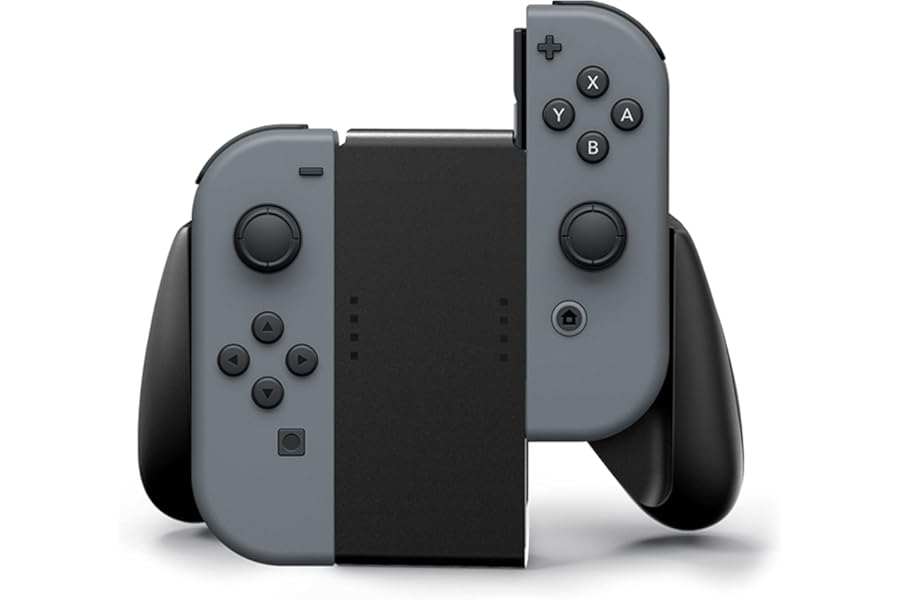 PowerA Joy Con Comfort Grips for Nintendo Switch - Black