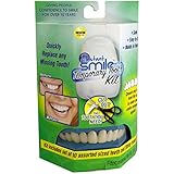 Instant Smile Temporary Tooth Kit - Replace A Missing Tooth in Minutes! Does not stain!