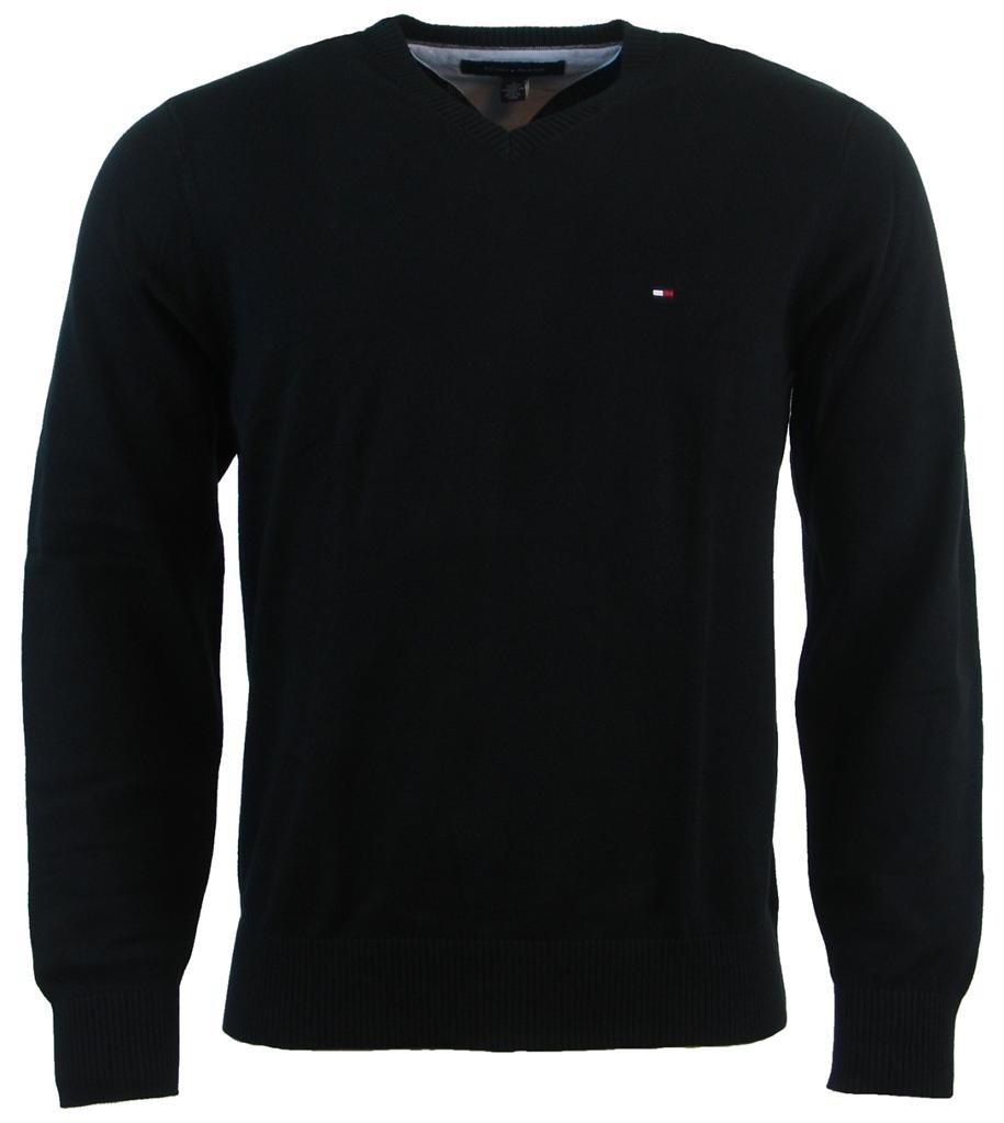 Tommy Hilfiger Men's V-Neck Long Sleeve Pacific Pullover Sweater