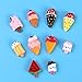 OUNONA Magnetic Dessert Fridge Magnet Sticker Ice Cream Refrigerator Magnets for Kitchen Office Cabinets Whiteboard Decor