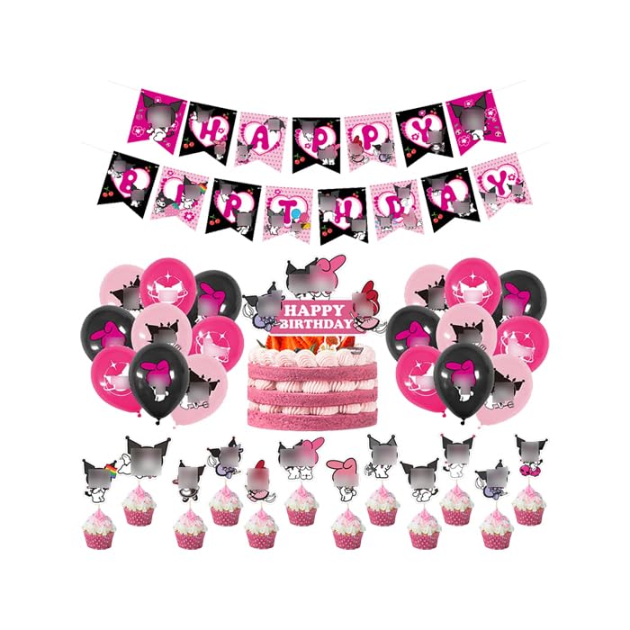 Party Supplies Cake Topper Birthday Decorations Balloons Birthday Cake Decorations Banner