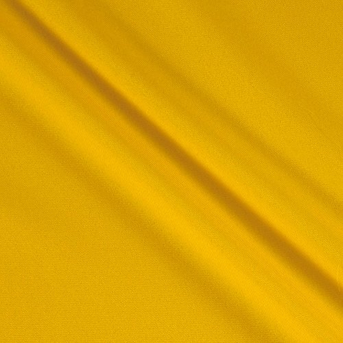 58" Polyester Poplin Yellow, Fabric by the Yard