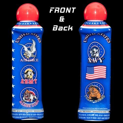 3oz. Red Military Mascott Dauber