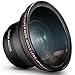 55MM 0.43x Altura Photo Professional HD Wide Angle Lens (w/Macro Portion) for Nikon D3400, D5600 and Sony Alpha Cameras primary