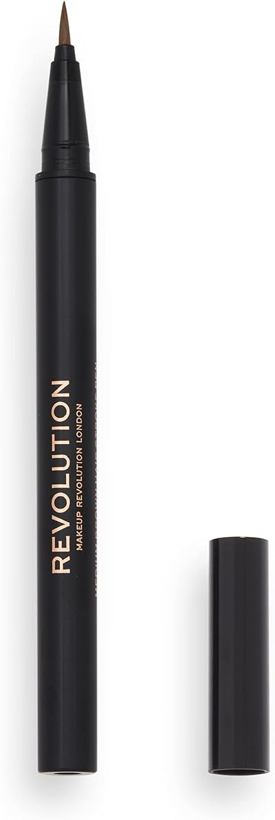 Makeup Revolution Hair Stroke Brow Pen Light Brown 0.5ml Revolution Beauty