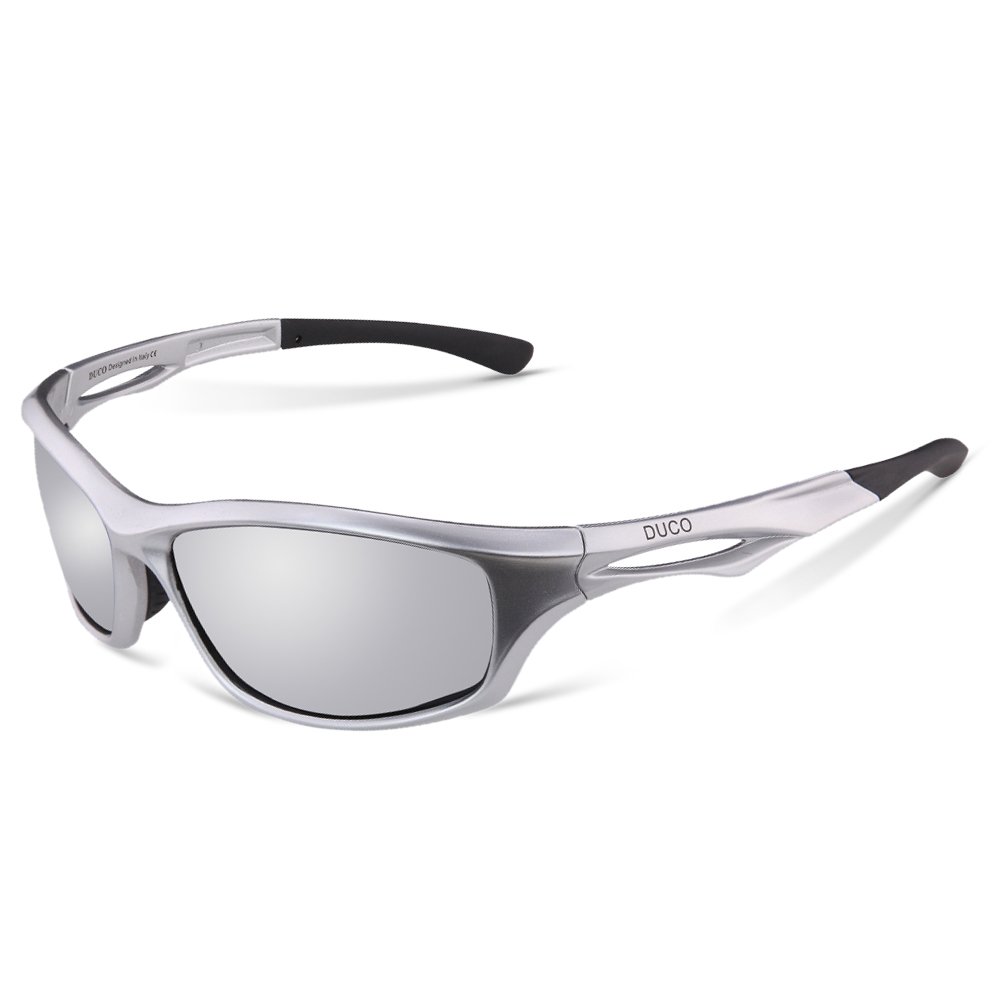 DUCO Polarized Sports Sunglasses for Running Cycling Fishing Golf
