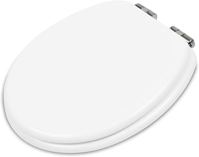 Addis Oval Soft Close Toilet Seat White Quick Release Adjustable Universal Fix