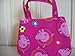 Handmade Little girls Peppa Pig print handbag