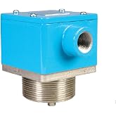 Warrick 3E1B Red Brass Liquid Level Sensor with Single Probe, 1" NPT Male