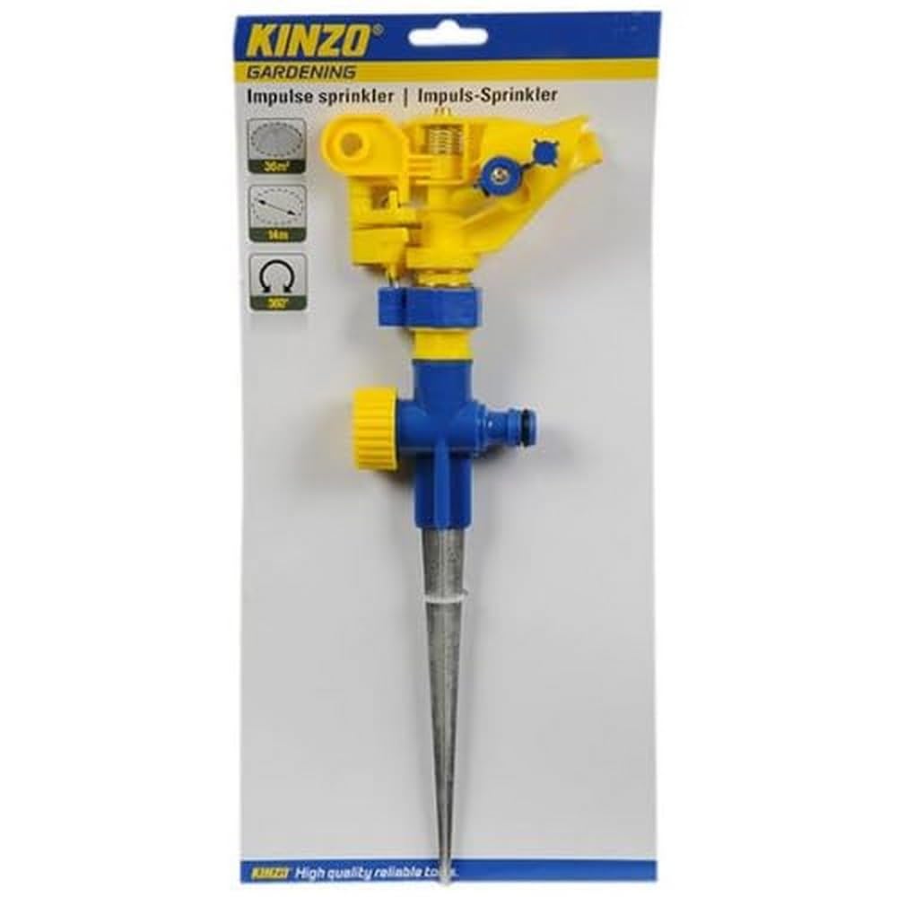 Kinzo Impuls Sprinkler Lawn Sprinkler Maximum,36 Hochregner Garden Watering M ²