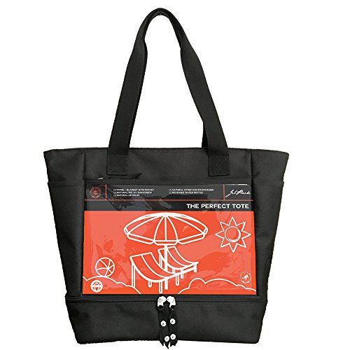 Sunshine On The Go Perfect Beach Tote and Sun Care Travel Set with Unique Towel Blanket, Natural Broad Spectrum SPF 30+ Sunscreen, Moisturizing Body Lotion, Reusable Water Bottle and Natural Lip Balm