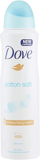 Dove Cotton Soft Anti-Perspirant Deodorant Spray 150ml 48 Hour Protection view 4