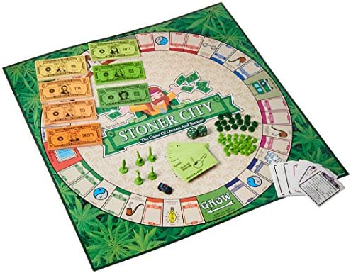 Stonerware Stoner City Board Game Multi
