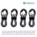 Micro USB Cable, Xcords 4Pack 10FT Premium Super-Durable High Speed Sync&Charging Cable for Android,Samsung,Smartphones,Tablets,PS4,Xbox One,MP3 and More(Carbon Black)