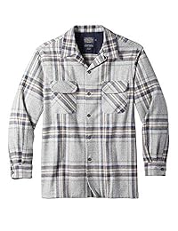 Camisa de tablero de manga larga de corte clásico para hombre Pendleton