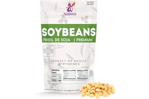 Alebrixes | Soybeans 9 oz (250g) | Premium Quality Gourmet Soybeans | Frijol de Soja Premium | Soya- Glycine Max | Non-GMO | Vegetarian |