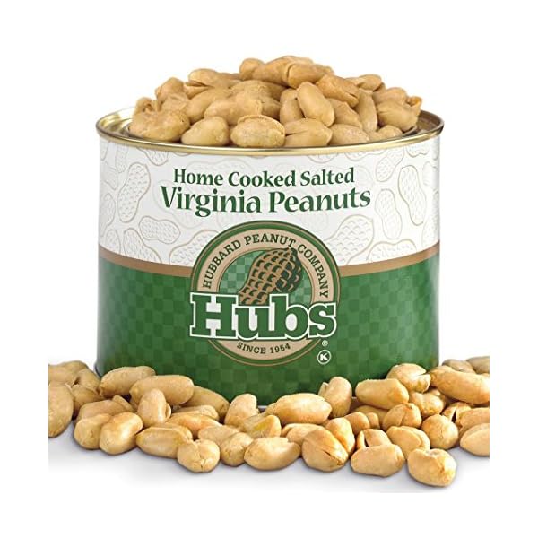 Hubs Salted Virginia Peanuts 2 Pack of 40oz Cans Your Life Meals