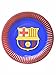 FC Barcelona Birthday Party Decoration Paper Plate Bag of 10