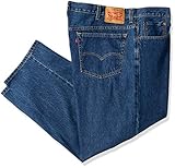 Levi's Men's 560 Comfort Fit Denim Jeans, Dark Stonewash, 42x34