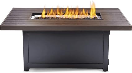 Patio Fireplace Table