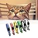 TCBOYING Breakaway Cat Collar with Bell, Kitten Collars Reflective Cat Collars - Ideal Size Pet Collars for Cats or Small Dogs
