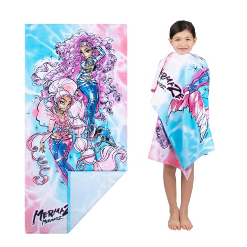 Franco Mermaze Badetuch, superweich, Baumwolle, 147,3 x 71,1 cm, offizielles Mermaze-Produkt