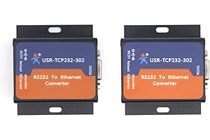 PUSR USR-TCP232-302 Tiny Size RS232 to TCP IP Converter Serial RS232 to Ethernet Server Module Ethernet Converter Support DHC