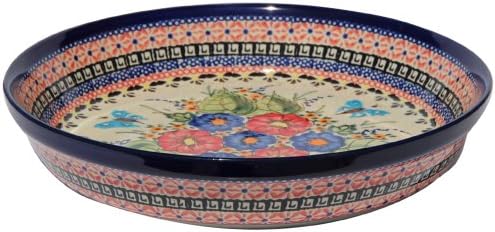 Polish Pottery Dish Pie Plate 10"